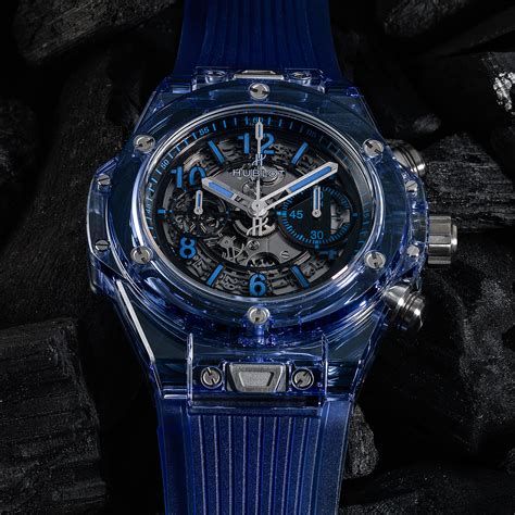 hublot sapphire unico|hublot transparent watch.